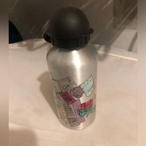 Vintage Borders Colorful Graphic Aluminum Water Bottle- 161A $30 or $25 w/offer